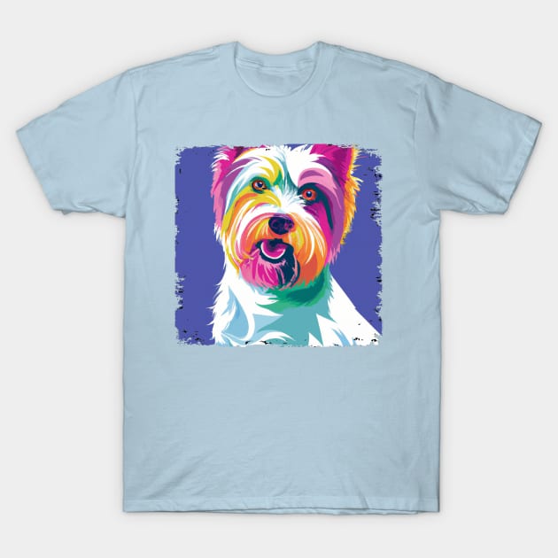 Biewer Terrier Pop Art - Dog Lover Gifts T-Shirt by PawPopArt